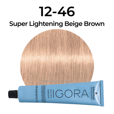 SCHWARZKOPF - IGORA ROYAL_Igora Royal Highlifts 12 - 46 Super Lightening Beige Brown_Cosmetic World